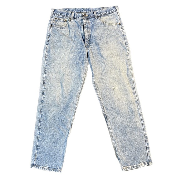 Carhartt Traditional Fit Midrise Straight Leg Denim Jeans Size 36 x 30 - Picture 1 of 4